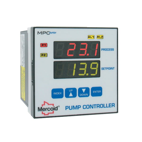 Series MPC Jr. pump controller, with retransmission of input, 0 to 10 VDC